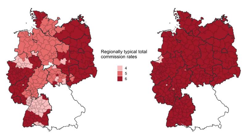 How not to Reduce Commissions of Real Estate Agents. Evidence from Germany.